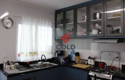 Sobrado com 2 dormitórios à venda, 104 m² por r$ 742.000,00 - vila scarpelli - santo andré/sp