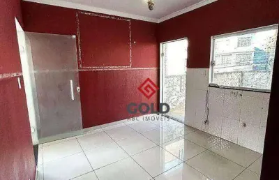 Sala para alugar, 40 m² por r$ 1.000,00/mês - vila assunção - santo andré/sp