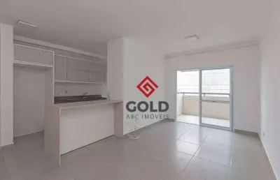 Apartamento com 2 dormitórios para alugar, 80 m² por r$ 3.829/mês - campestre - santo andré/sp