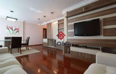 Apartamento com 4 dormitórios para alugar, 135 m² por r$ 7.775,00/mês - jardim - santo andré/sp
