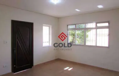 Casa com 1 dormitório para alugar, 100 m² por r$ 2.650,00/mês - vila assunção - santo andré/sp