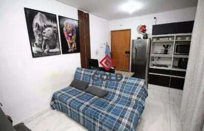 Apartamento com 2 dormitórios, 44 m² - venda por r$ 360.000,00 ou aluguel por r$ 1.848,00/mês - vila curuçá - santo andré/sp