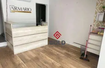 Salão para alugar, 92 m² por r$ 2.900,00/mês - jardim - santo andré/sp