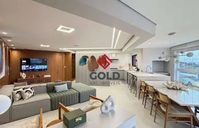 Apartamento com 3 dormitórios à venda, 160 m² por r$ 2.300.000,00 - vila guiomar - santo andré/sp
