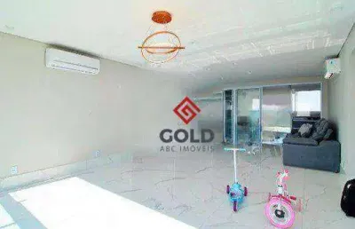 Apartamento com 3 dormitórios para alugar, 180 m² por r$ 20.440,00/mês - campestre - santo andré/sp