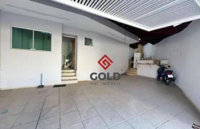 Sobrado com 2 dormitórios para alugar, 255 m² por r$ 2.780,00/mês - jardim rina - santo andré/sp