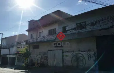 Salão à venda com dois apartamentos por r$ 745.000 - jardim las vegas - santo andré/sp