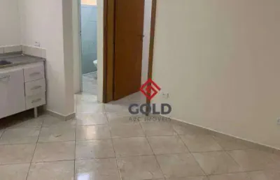 Apartamento com 1 dormitório para alugar, 40 m² por r$ 1.680,00/mês - vila são pedro - santo andré/sp