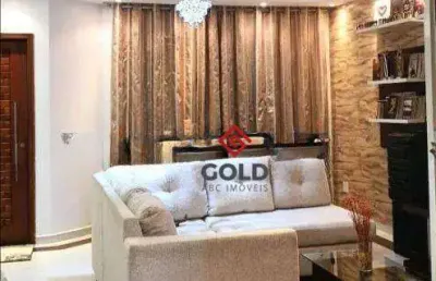 Sobrado com 3 dormitórios à venda, 218 m² por r$ 1.200.000,00 - jardim das maravilhas - santo andré/sp