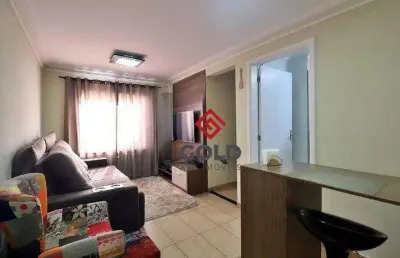 Apartamento com 2 dormitórios à venda, 50 m² por r$ 287.000,00 - parque erasmo assunção - santo andré/sp