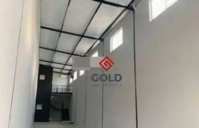 Galpão, 170 m² - venda por r$ 1.500.000 ou aluguel por r$ 6.075/mês - vila sacadura cabral - santo andré/sp
