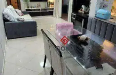 Apartamento com 3 dormitórios à venda, 100 m² por r$ 595.000,00 - parque das nações - santo andré/sp