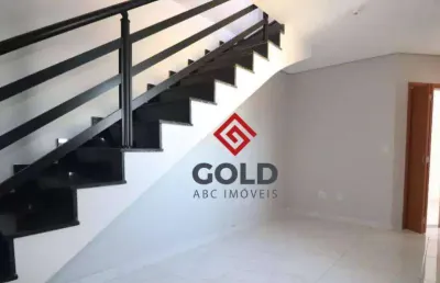 Cobertura com 2 dormitórios à venda, 76 m² por r$ 423.000,00 - vila vilma - santo andré/sp