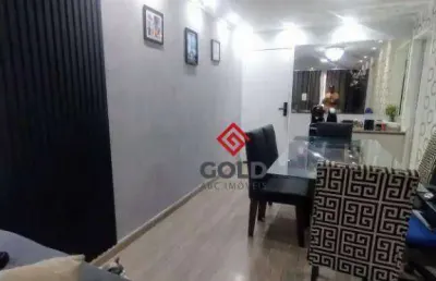 Apartamento com 3 dormitórios à venda, 63 m² por r$ 330.000 - jardim utinga - santo andré/sp