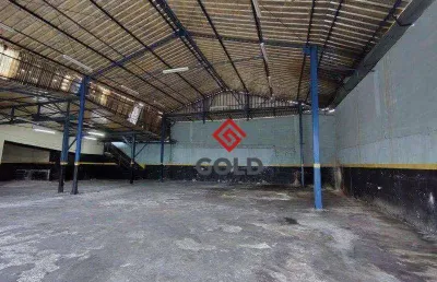 Galpão para alugar, 950 m² por r$ 18.911,29/mês - jardim - santo andré/sp