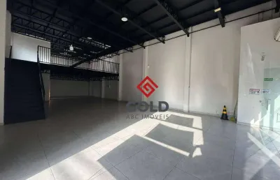 Galpão para alugar, 431 m² por r$ 14.530/mês - vila valparaíso - santo andré/sp