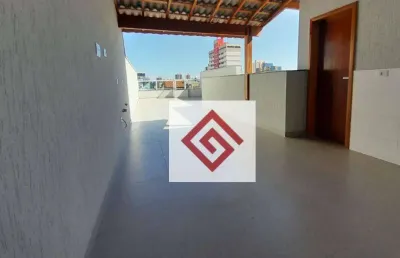 Cobertura com 2 dormitórios para alugar, 113 m² por r$ 3.000,00/mês - parque das nações - santo andré/sp