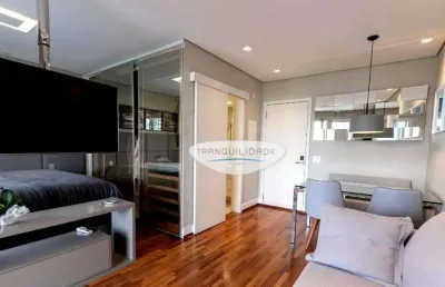 Studio, 48 m² - venda por r$ 1.440.000,00 ou aluguel por r$ 9.922,00/mês - moema - são paulo/sp