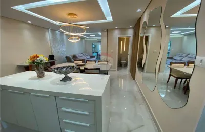 Explendido apartamento mongaguá - de frente para o mar