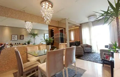 Apartamento 81 m²  2 dorm ( 1 suite ) sala ampliada ( reversivel 3 dorm) 2 vagas - monte verde