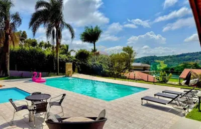 Aluguel linda casa condomínio de alto padrão em bragança paulista mobiliada vila rica