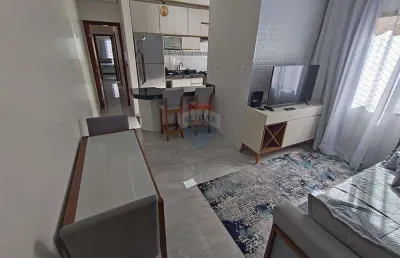 Belissimo apartamento mobiliado  para locar-canto do forte- praia grande