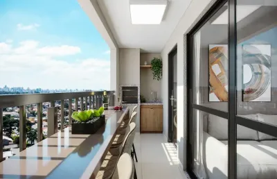 Apartamento com 2 quartos à venda na Avenida Presidente Wenceslau Braz, 1771, Lindóia, Curitiba