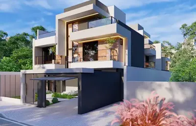 Sobrado com 3 quartos e 5 banheiros à venda, 160 m²