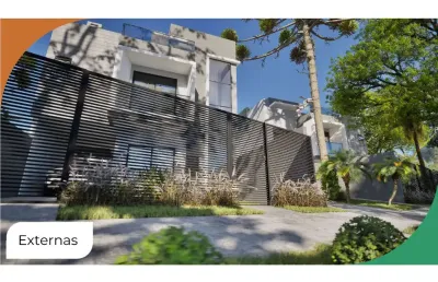 Lindos sobrados na melhor localização do bairro água verde 3 quartos