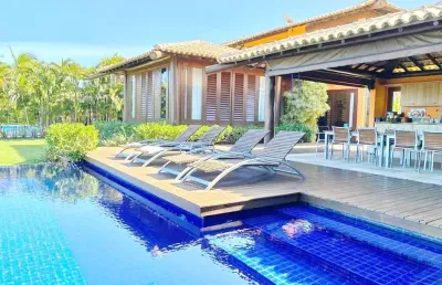 Sauípe casa  com 4 suítes de alto padrão à venda  salvador ba