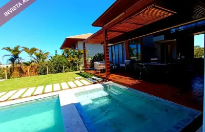 Luxuosa casa à venda na praia do forte: 6 quartos, 6 suítes, piscina, jacuzzi e muito mais! marque sua visita agora!