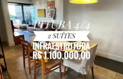 Apartamento 4/4 2 suítes 150 m2 infraestrutura à venda na pituba salvador ba