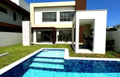 Excelente casa à venda em villas do atlântico, lauro de freitas-ba: 4 quartos, 4 suítes, 2 salas, 5 banheiros, 4 vagas - condomínio villa marine!