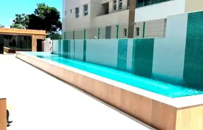 Apartamento alphaville i: 1 quarto, 1 suíte, varanda gourmet, lazer completo, segurança 24hs - salvador-ba - r$580.000