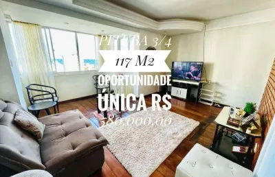 Apartamento 3 quartos na pituba à venda: 117m², suíte, vaga de garagem e condomínio completo!