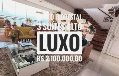 Apartamento duplex de luxo 3 suítes - horto florestal, salvador-ba: vista mar, varanda gourmet, 3 vagas. agende sua visita!