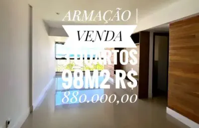 Luxuoso apartamento à venda em armação - vista mar, conforto e qualidade de vida!
