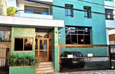 Apartamento para venda em salvador-ba, bairro federação/são lázaro: 3 quartos, 3 suítes, 158m², varanda, 2 vagas de garagem cobertas, piscina, salão de festas, rua tranquila, segurança 24h. agende sua