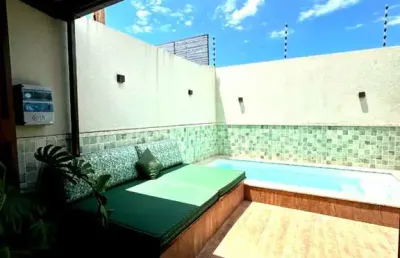 Imperdível! casa de 2 suítes no condomínio gran ville - abrantes, lauro de freitas-ba. aproveite: piscina, energia solar e armários planejados.