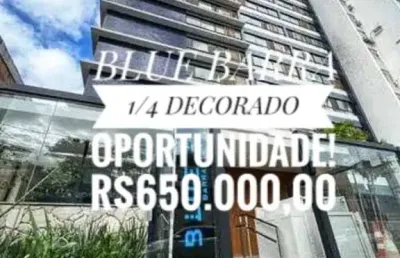 Blue barra - apartamento de 1 quarto e sala na barra, salvador-ba com 35,37m² por r$650.000,00! aproveite essa oportunidade!