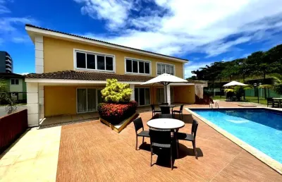 Venda de casa de luxo em patamares, salvador-ba, com 4 quartos e piscina - imperdível!
