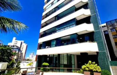Apartamento de luxo na pituba: 2 suítes, 2 vagas de garagem, mobiliado e com infraestrutura completa!