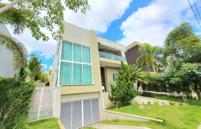 Luxuosa casa à venda em alphaville ii, salvador-ba: 5 quartos, 3 suítes, 6 vagas, área de 498,55 m². totalmente mobiliada!