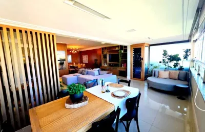 Imperdível apartamento de luxo à venda em salvador-ba, residenza orizzonte reale em patamares - 4 quartos, 4 suítes, vista mar!