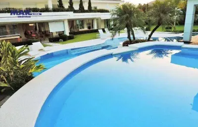 Casa com 8 dormitórios à venda, 1100 m² por r$ 13.500.000,00 - acapulco - guarujá/sp
