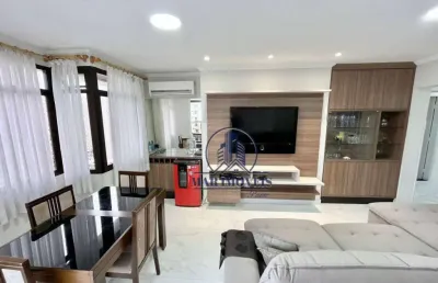Apartamento com 3 dormitórios à venda, 110 m² por r$ 795.000,00 - praia das astúrias - guarujá/sp
