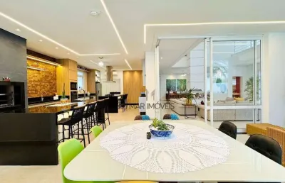 Casa com 6 dormitórios à venda, 455 m² por r$ 3.800.000,00 - acapulco - guarujá/sp