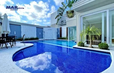 Casa com 6 dormitórios à venda, 520 m² por r$ 4.500.000,00 - acapulco - guarujá/sp