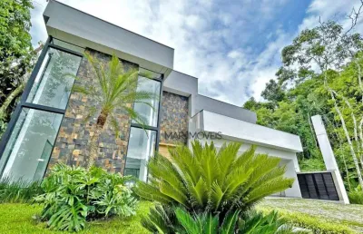Residência nova na marina guarujá com 4 suítes com 540 metros