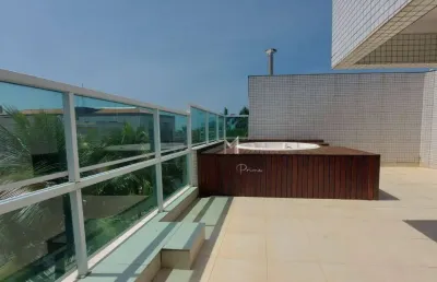 Cobertura à venda, 100 m² por r$ 1.449.000,00 - praia do tombo - guarujá/sp